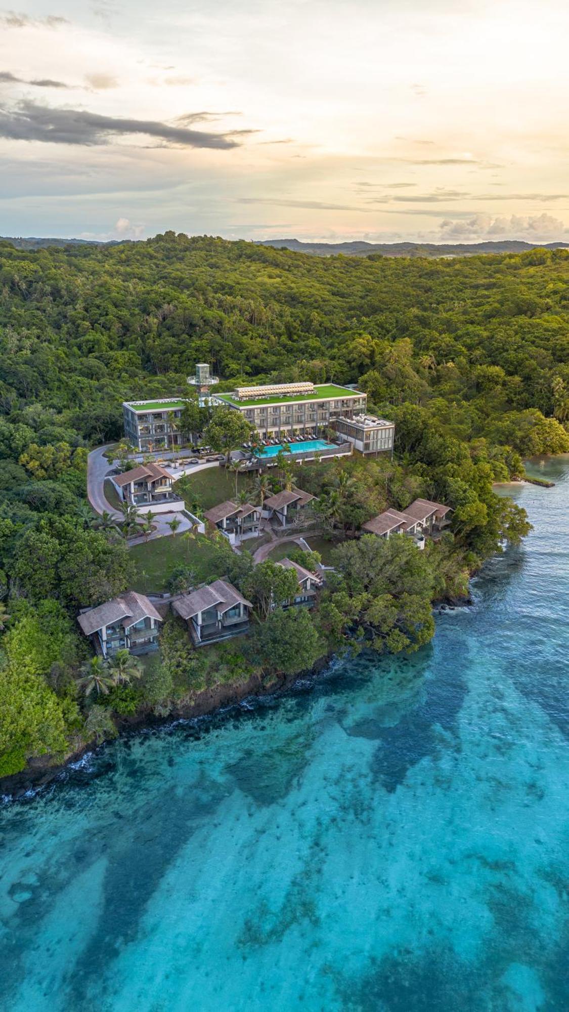 Palau Sunrise Sea View Landison Retreat Hotel Melekeok Buitenkant foto